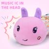Baby Infant Musical Toy Soft Stuffed Animal Toy with Multi Textures,Rattle,Crinkle,Newborn Baby Toy for 0 3 6 9 12 Months Girls Boy Gift,CaterpillarPink view 2