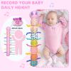 Baby Infant Musical Toy Soft Stuffed Animal Toy with Multi Textures,Rattle,Crinkle,Newborn Baby Toy for 0 3 6 9 12 Months Girls Boy Gift,CaterpillarPink view 4