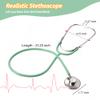 Phobby Kids Doctor Kit, 8 Pieces Toddlers Doctor Playset with Medical Storage Bag & Real Stethoscope, Pretend Play Doctor Toys Birthday Gift for Boys Girls Aged 3 4 5 6 (Green) view 2