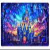 EDGFRTOIO Playmat Compatible with Lorcana TCG Zone Card Game Playing, Game Mats Tabletop Magic Play Mats 24"x14" Commander Deck Gaming Desk Duel Mat Card Gameplay Mats, Magic Princess Castle view 1