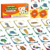 Aizweb Match Game,Memory Game, Summer Camp 40 Pcs Toddler Card Games for Kids Ages 3 4 5 6,Flash Cards for Preschool Kindergarten Learning Activities,Educational Toys Homechool Supplies view 1