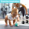 iPlay, iLearn Baby First Gym Rattle Set, Infant Dumbbell Weights Teething Rattles 3-6-12 Month, Newborn Workout Sensory Stroller Toy, Babies Birthday Shower Gift 5 7 8 9 10 Month Toddler Boy Girl-7PCS view 2