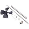 1PC 80mm Boat Drive Shaft with 5mm Diameter - Includes Propeller and Joint Coupling Drive Dog Kit - Suitable for RC Boat, Fishing Boat, Tug Boat, Marine ROV (Size : L15cm Coupler 6.0mm) view 1