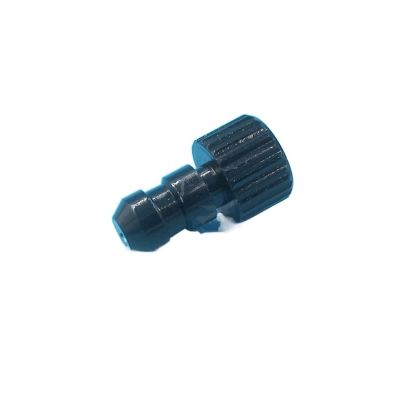 DingMotuo 1 Pcs Aluminum Alloy Gas Fuel Tube Plug - Colorful Point Line Design for 3mm Inner Diameter RC Boat and Car Fuel Lines (Size : Black)