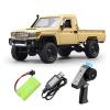 Hylukon RC Cars Remote Control Car Remote Control Crawler 1:12 Scale Remote Control Pickup for Teens Adults 2.4Ghz Rechargeable Remote Control Rock Crawler Car Toy with Controllable Headlights view 1