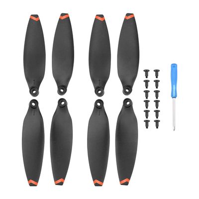 8/16pcs Quick Release Propeller/Fit for FIMI X8 Mini Drone Light Weight Props Blade Wing Fans Accessory Spare Parts Screw Kits (Color : 8pcs Orange)