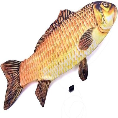 blue-ther Appearing Fish Magic Tricks (54 cm, 21.25 in) Close up Magic Fish Appearing from Card Case Magic Illusion Gimmick Props Magic Fish Magic for Magicians, Large, Yellow