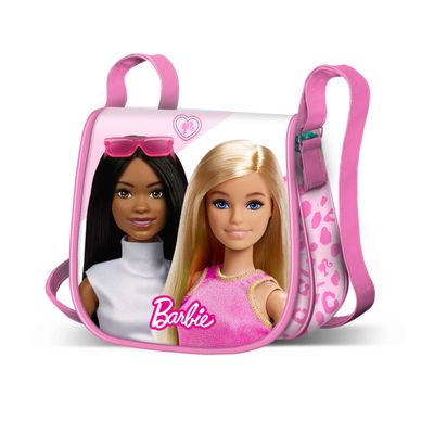 Barbie Fashion-Mini Muffin Shoulder Bag, Pink, 6 x 16.5 cm, Pink, One Size, Mini Muffin Shoulder Bag Fashion