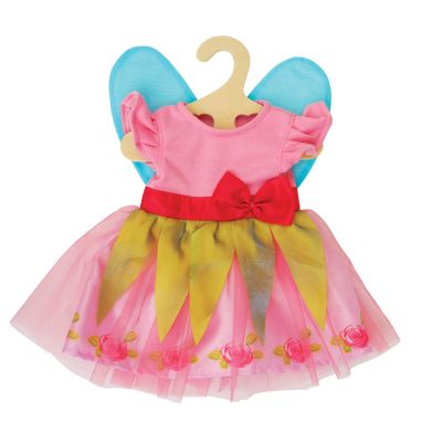 Heless 2430-Princess Lillifee Dress with Bow Pink for Dolls and Plush Animals 35-45 cm, 2430, Pink