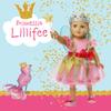 Heless 2430-Princess Lillifee Dress with Bow Pink for Dolls and Plush Animals 35-45 cm, 2430, Pink view 2