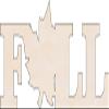 Word Fall - Laser Cut Out Unfinished Wood Craft Shape WRD6 16" / 1/8" thick view 1