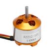CETEOR Small Motor, Electric Motor,Motor A2212 Brushless Motor for RC Aircraft Plane, 930KV 1000KV 1400KV 2200KV 2700K, Multi-Copter Brushless Outrunner Motor Mini Precision (Speed(RPM) : 2700KV) view 2