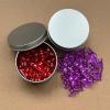 25x D4 Die Pack of 4 Sided Dice Collection Acrylic Polyhedral Dice Set Multisided Dice for Theme Parties Role Play Game, Blue view 2