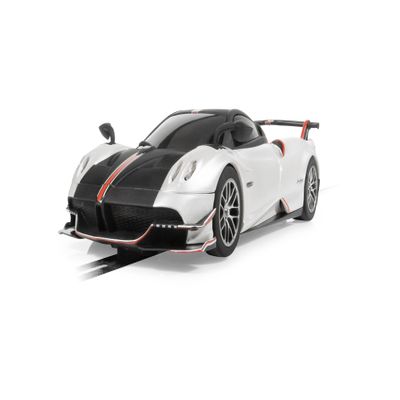 Scalextric C4399 Pagani Huayra BC Roadster Metallic Pearl White Slot Car