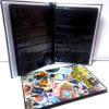 PVC Stamp album stock book 8 pages/sides for 250+ stamps view 1