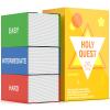 HOLY QUEST, A Fun Bible Trivia Game, Extra Value 400 Cards Pack with 6 Engaging Categories, Perfect for Bible Study, Youth Groups and Church Gatherings, Great Christian Game for Adults and Family view 1