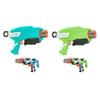 Air Warriors: Blitz Fire Set - 4 Dart Blasters Pack, 20 Accu-Blast Darts, Green & Blue, Fires Up to 80ft, Precision Shooters, Kids Toy, Ages 6+ view 2