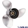 Rareelectrical New Stainless Steel Propeller Compatible with Nissan/Tohatsu 115A / 115A2 2-Cycle 15 Spline 115 1992-2005 by 688-45930-02-98 688-45970-03-98 Pt70115p17 Diameter 13.25" X 17" Pitch X view 2