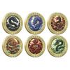 20pcs/Set 2024 Chinese Dragon Year Commemorative Coin Metal Zodiac Challenge Coin Collection view 2