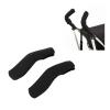 Yctze Universal Baby Stroller Handle Cover, 1 Pair Neoprene Pram Handle Protector, Grip Cover for Pushchair, Foam Replacement Wrap, Disability Stroller Protective, Black view 2