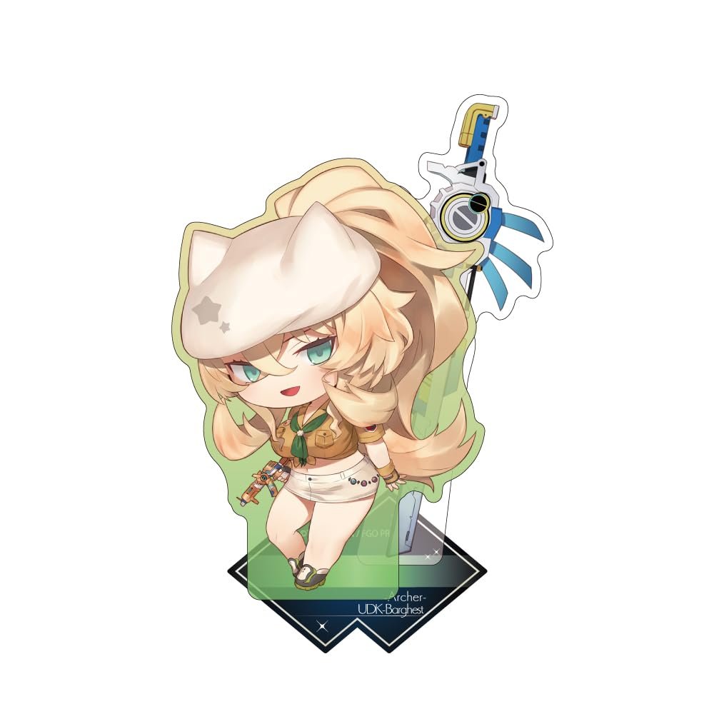 Algernon Products Fate/Grand Order Charatoria Acrylic Stand Archer/UDK - Burguest, Approx. W3.9 x H3.9 inches (100 x 100 mm), Acrylic