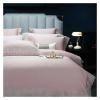 1000TC Egyptian Cotton Bedding Set 4pcs French Romantic Duvet Cover Set Flat Sheet Pillowcase Lace Bed Set for Adult,Bed Sheets view 2