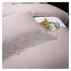 1000TC Egyptian Cotton Bedding Set 4pcs French Romantic Duvet Cover Set Flat Sheet Pillowcase Lace Bed Set for Adult,Bed Sheets view 4