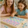 2 in 1 Wooden Chess and Checkers Set - Chess Set for Kids  11 x 11 Wood Game Board Folds As Storage Case - Chess Checker Set - Childrens Chess Sets for Beginners - Chess Board for Kids view 3