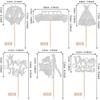 ZHUOWEISM 24 PCS 2025 Prom & Graduation Cupcake Toppers - Silver Glitter - Class of 2025 - 4 Designs - 24 Pieces view 2