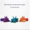 ToySupplyFun 3D Printed Dragon,Chinese Dragon,Dragon Statue 12 in Fidget Toys for Autism/ADHD,3D Printed Gift Toy, Executive Desk Toys,Home Office Decor Purple view 4