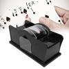 Yoidesu 2 Crank Card Shuffler, Poker Card Shuffler Manual for Blackjack Poker, Quiet, Easy to Use Manual Card Mixer, Poker Playing Card Casino Card Manual Shuffler view 1