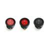 PGMTDEFXJO Rocker Switch 1/5PCS 23MM KCD1 Round Rocker Switch 2/3Pin ON-Off-ON 2/3 Position 6A/250VAC 10A/125VAC SPST LED Car Push Button Switch (Color : Black, Size : 1PCS) view 2