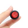 PGMTDEFXJO Rocker Switch 1/5PCS 23MM KCD1 Round Rocker Switch 2/3Pin ON-Off-ON 2/3 Position 6A/250VAC 10A/125VAC SPST LED Car Push Button Switch (Color : Black, Size : 1PCS) view 3