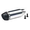 VERBANA 1/4 RC Car Heat Treating Titanium Look Tuned Pipe Kit Replacement for Losi-Promoto-MX 1/4 RC Car Accessories Part (Color : Silver) view 1