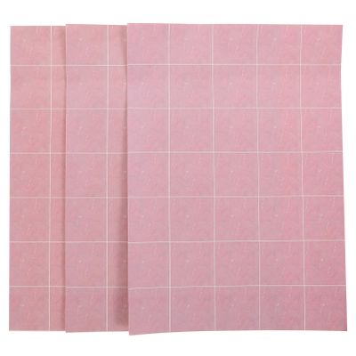 Vaguelly 3pcs Miniature Self-Adhesive Floor Paper for Dollhouse Decoration Lightweight and Flooring Sticker for Mini House Accessories Realistic Design for Creative Miniature Scenes