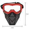 8 Pack Tactical Mask Compatible with Nerf Rival, Apollo, Zeus, Khaos, Atlas, Artemis Blasters Rival Mask view 3