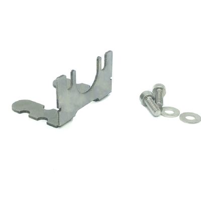 B28L Type Simple Stainless Steel Motor Seat - L-Type Brushless Motor Frame for Shrimp Boat, O Boat, Ship Model Marine Bracket