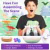 Envyvip Dinosaur Gifts for Boys 4-12 Years Old, Dinosaur Crafts Kit for Kids, Light Up Decoration with Remote - Arts and Crafts for Kids, Birthday Gifts Toys for Boys Age 4 5 6 7 8 9 10 11 12 view 3