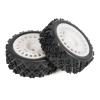 cvking Drift Tire RC Tyres Compatible with TT-01 for TT-02 XV-01 DF-03 TA06 PTG2 for HPI WR8 4Pcs 12mm Rubber Tire Plastic Wheels Rim for RC Car Upgrades Parts (Size : C) view 3