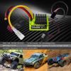 GOUPRC 60A Brushed ESC Electronic Speed Controller Waterproof for 1/10 RC Car RC Boat for use with 540/550 Motors view 3