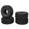 XHTLLO 4PCS 1.9in RC Crawler Car Tires Rubber Wheel Tyre Set for 1/10 Remote Control Vehicles view 1