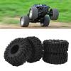 XHTLLO 4PCS 1.9in RC Crawler Car Tires Rubber Wheel Tyre Set for 1/10 Remote Control Vehicles view 4