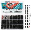 1100 PCS RC Screw Kit RC Car Repair Tool Kit Universal Screws Assortment Set for Traxxas HPI HSP Axial Redcat Arrma Losi 1/8 1/10 1/12 1/16 Scale RC Cars Trucks Crawler view 1