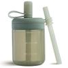 Moonkie Baby Training Cup Silicone Straw Cup | BPA-Free Drop-Proof Sippy Cups for Infants Toddlers and Kids 6 Months+ | 5 oz, 1pack, DX-BTC-01 view 1