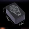 FGDTREE Tarots Cards Astrologys Trinkets Iron Tarots Cards Storage Case Container for Fortune Telling Witches Astrologys Trinkets Playings Cards Storage Case view 4