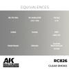 AK Interactive AK Real Colors RC826 Clear Smoke (17ml) (Old RC508) view 3