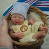 7" Girl Micro Preemie Full Body Silicone Baby Doll Susie Lifelike Mini Reborn Doll view 3