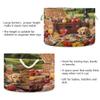 UMIRIKO Dog Animal Fruit Toy Storage Bin for Kids Dog Toy Storage Basket Round Canvas Organizer Basket Toy Hamper Laundry Hamper S0402655 view 3