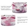 UMIRIKO Pink Cow Animal Toy Storage Bin for Kids Dog Toy Storage Basket Round Canvas Organizer Basket Toy Hamper Laundry Hamper S0403557 view 3