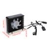 GRABLOOM 2280 M.2 Drive ARGB Heat Heat Sink Radiator M.2 SSD Gaskets with Thermal Silicone Pad M.2 2280 Heatsink view 2